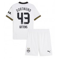 Maglia Calcio Borussia Dortmund Jamie Bynoe-Gittens #43 Terza Divisa Bambino 2024-25 Manica Corta (+ pantaloncini)